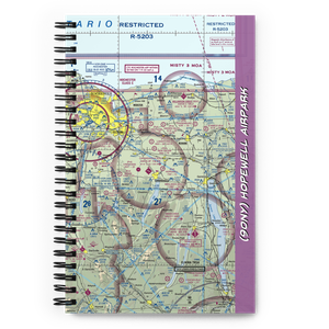 Hopewell Airpark (90NY) VFR Sectional Notebook