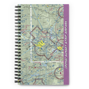 Sunset Strip Airpark (90KS) VFR Sectional Notebook