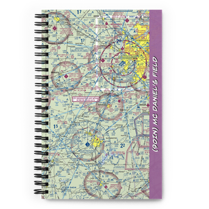 Mc Daniel's Field (90IN) VFR Sectional Notebook
