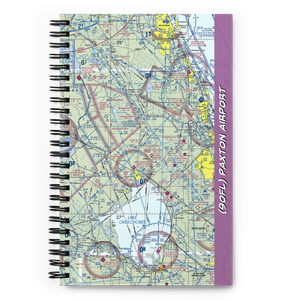 Paxton Airport (90FL) VFR Sectional Notebook