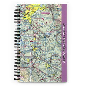 Fowler's Airport (90CA) VFR Sectional Notebook