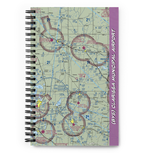 Clarissa Municipal Airport (8Y5) VFR Sectional Notebook
