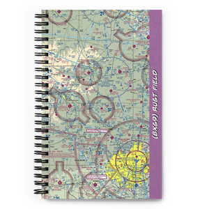 Rust Field (8XS9) VFR Sectional Notebook