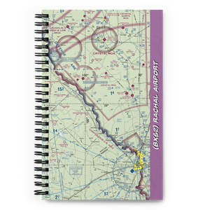 Rachal Airport (8XS2) VFR Sectional Notebook