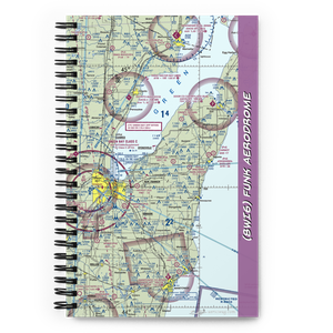 Funk Aerodrome (8WI6) VFR Sectional Notebook