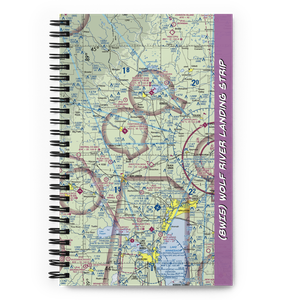 Wolf River Landing Strip (8WI5) VFR Sectional Notebook