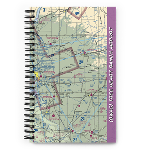 Tree Heart Ranch Airport (8WA5) VFR Sectional Notebook
