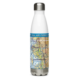 Hill Air Force Base (HIF) VFR Sectional Water Bottle