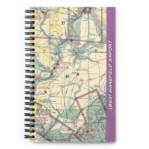 Mansfield Airport (8W3) VFR Sectional Notebook