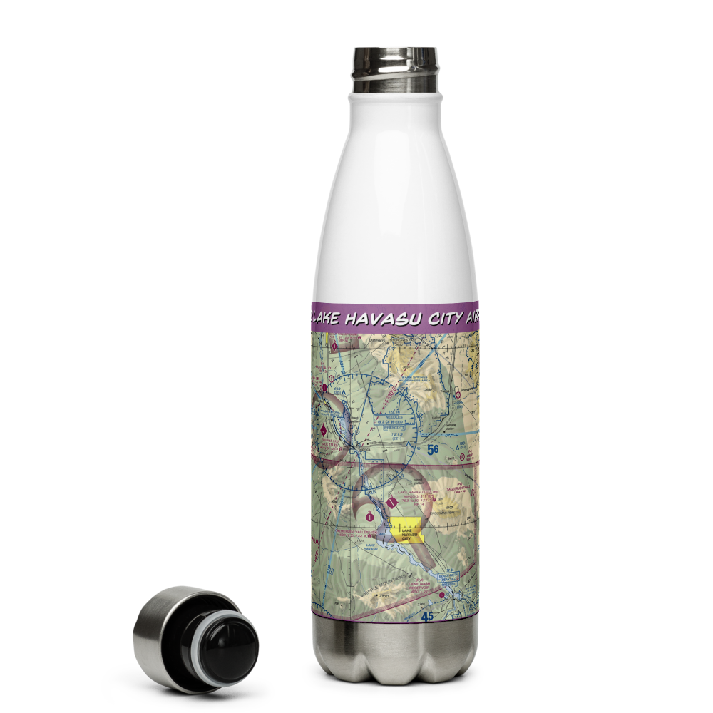 Lake Havasu City Airport (HII) VFR Sectional Water Bottle 