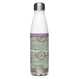 Hebron Municipal Airport (HJH) VFR Sectional Water Bottle