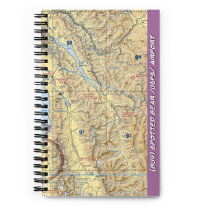 Spotted Bear /Usfs/ Airport (8U4) VFR Sectional Notebook