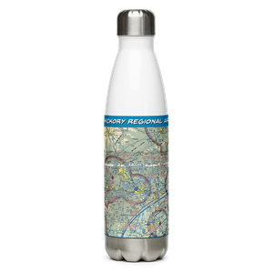Hickory Regional Airport (HKY) VFR Sectional Water Bottle