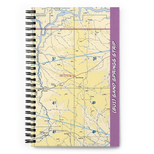 Sand Springs Strip (8U1) VFR Sectional Notebook