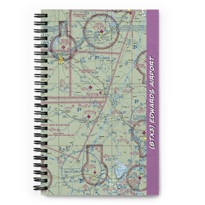 Edwards Airport (8TX3) VFR Sectional Notebook