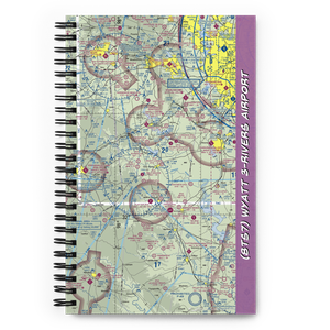 Wyatt 3-Rivers Airport (8TS7) VFR Sectional Notebook