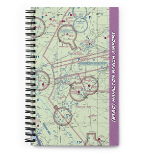 Hamilton Ranch Airport (8TS0) VFR Sectional Notebook