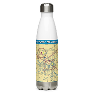 Lea County Regional Airport (HOB) VFR Sectional Water Bottle