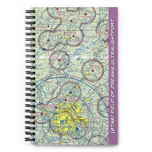 Field of Dreams Ultralightport (8TN8) VFR Sectional Notebook