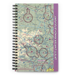Carter Ranch STOLport (8TE7) VFR Sectional Notebook