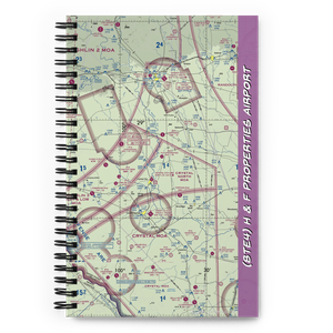 H & F Properties Airport (8TE4) VFR Sectional Notebook