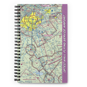 Wall Flying Service Airport (8TE1) VFR Sectional Notebook