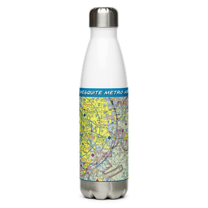 Mesquite Metro Airport (HQZ) VFR Sectional Water Bottle