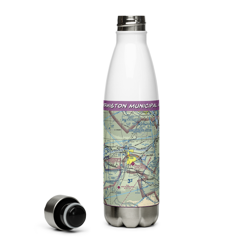 Hermiston Municipal Airport (HRI) VFR Sectional Water Bottle 