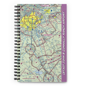 John B Connally Ranch Airport (8TA0) VFR Sectional Notebook