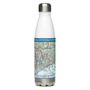 Stennis International Airport (HSA) VFR Sectional Water Bottle