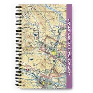Cashmere-Dryden Airport (8S2) VFR Sectional Notebook