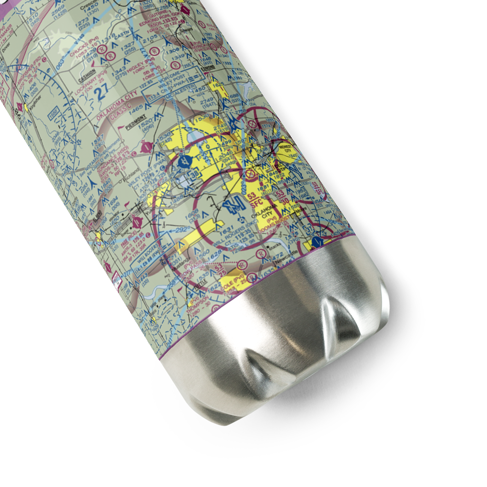 Sundance Airpark (HSD) VFR Sectional Water Bottle 