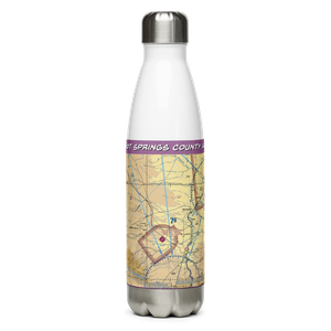 Hot Springs County Airport (HSG) VFR Sectional Water Bottle
