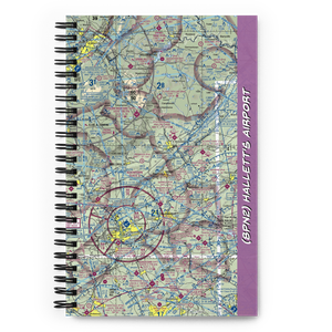 Hallett's Airport (8PN2) VFR Sectional Notebook