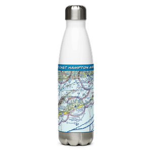 East Hampton Airport (HTO) VFR Sectional Water Bottle