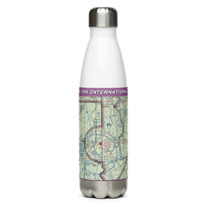 Houlton International Airport (HUL) VFR Sectional Water Bottle
