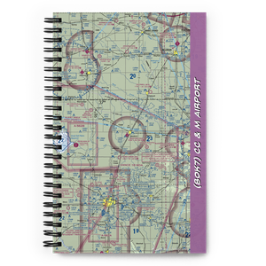 Cc & M Airport (8OK7) VFR Sectional Notebook