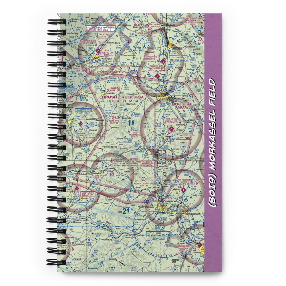 Morkassel Field (8OI9) VFR Sectional Notebook 