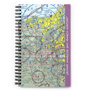 Margos Sky Ranch Airport (8OA9) VFR Sectional Notebook