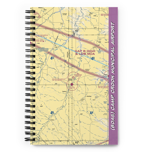 Camp Crook Municipal Airport (8OA5) VFR Sectional Notebook