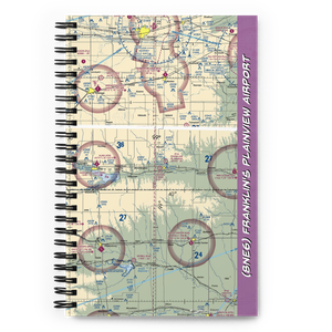 Franklin's Plainview Airport (8NE6) VFR Sectional Notebook