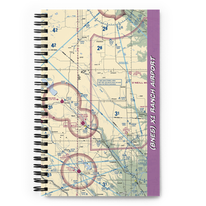 X1 Ranch Airport (8NE5) VFR Sectional Notebook