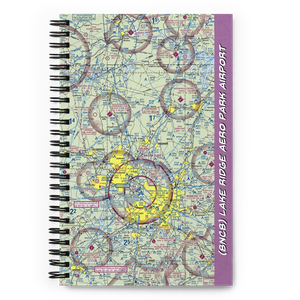 Lake Ridge Aero Park Airport (8NC8) VFR Sectional Notebook