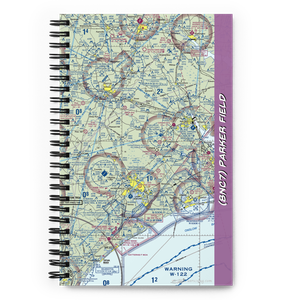 Parker Field (8NC7) VFR Sectional Notebook