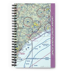 Winding Creek Airport (8NC3) VFR Sectional Notebook