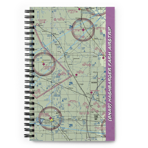 Hashbarger Farm Airstrip (8NA9) VFR Sectional Notebook