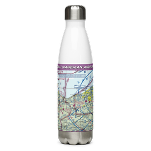 Wakeman Airport (I64) VFR Sectional Water Bottle