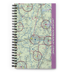 Henderson Airport (8MS1) VFR Sectional Notebook