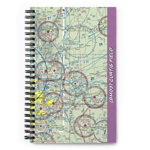 Curtis Field (8MO3) VFR Sectional Notebook