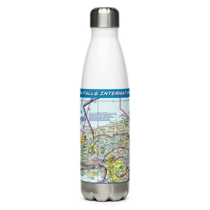 Niagara Falls International Airport (IAG) VFR Sectional Water Bottle